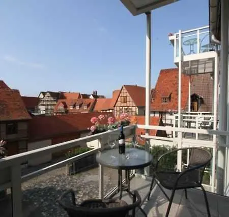 Апартаменты Ferienresidenz Schlossblick Кведлинбург